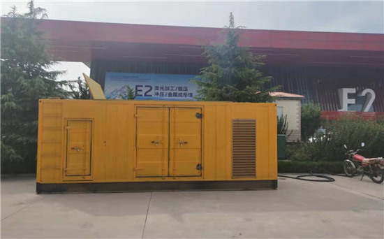 洛江1200KW发电机出租